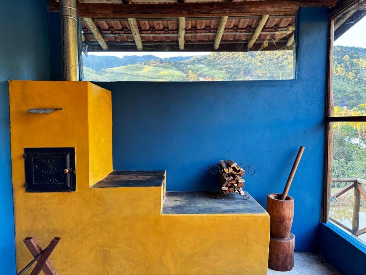 Casa De Campo Na Mantiqueira 平达莫尼扬加巴 外观 照片
